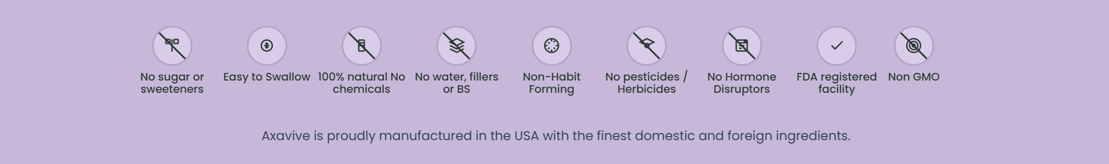 axavive benefits